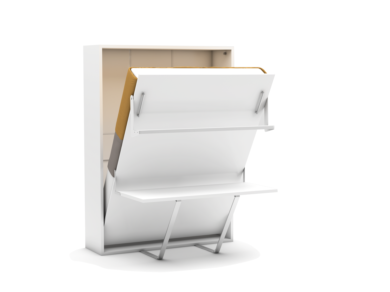 Schrankbett Loft inkl. Schreibtisch