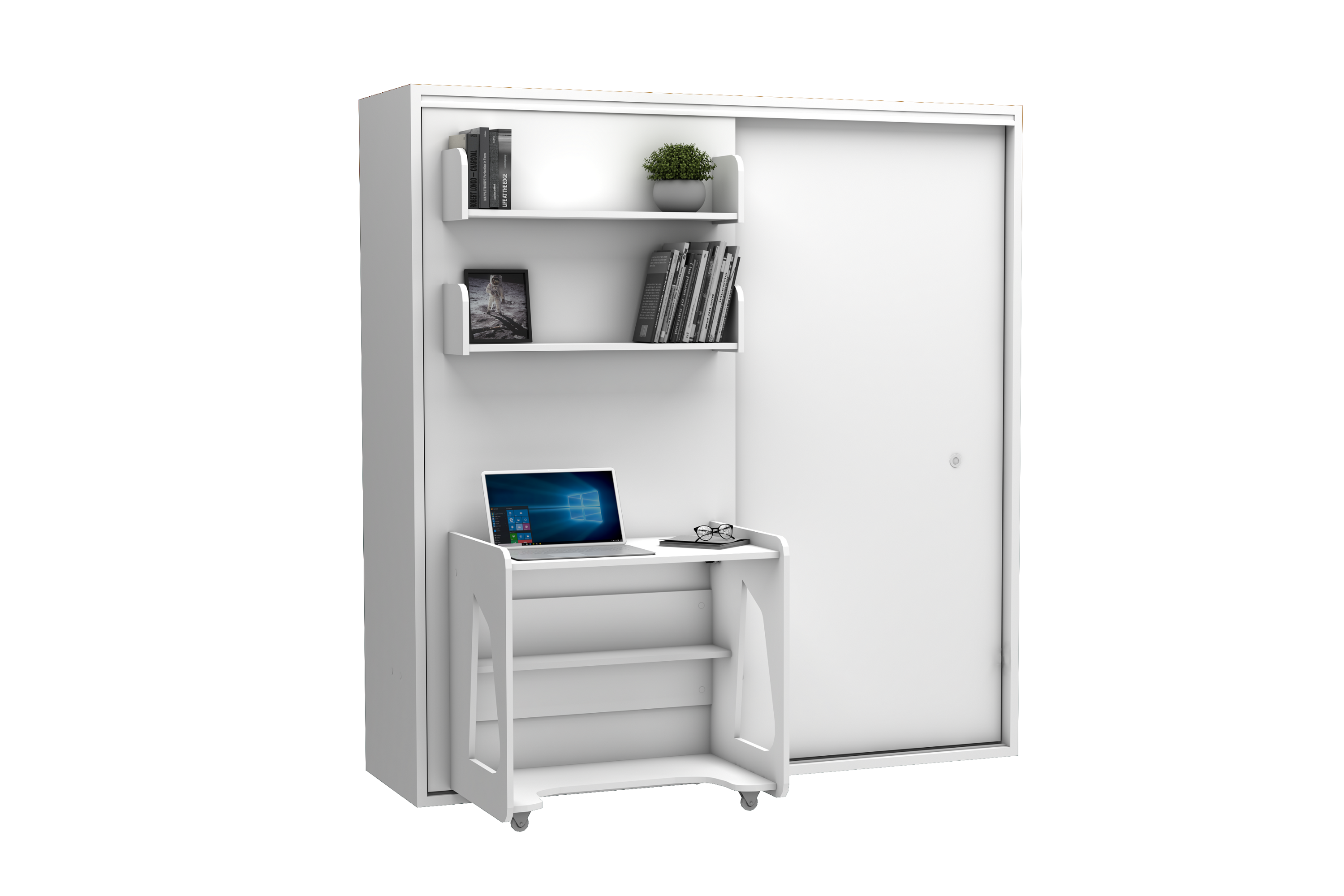 Schrankbett Studio inkl. Schreibtisch