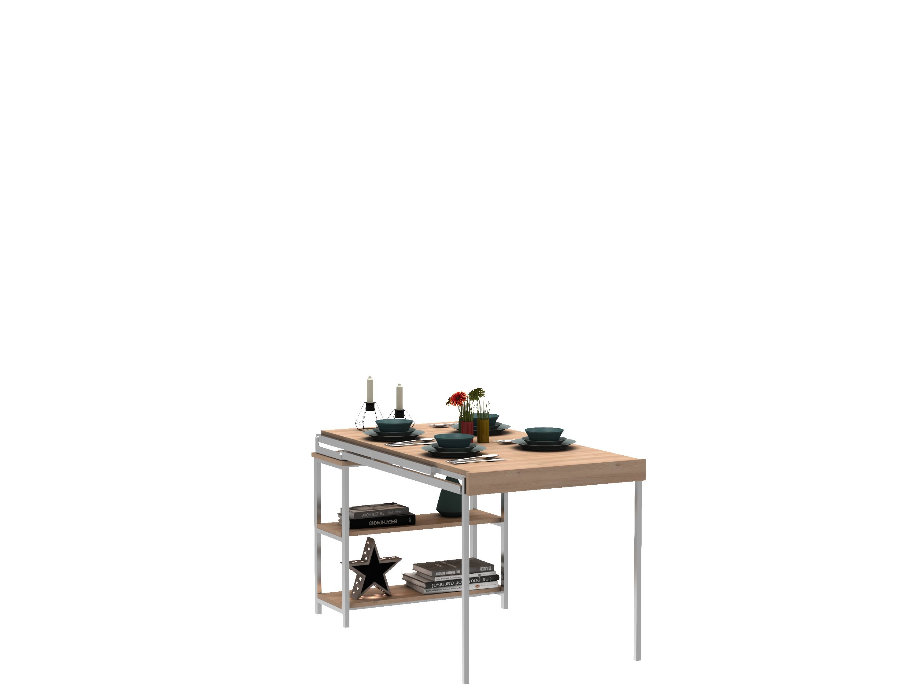 Wandklapptisch Racket table