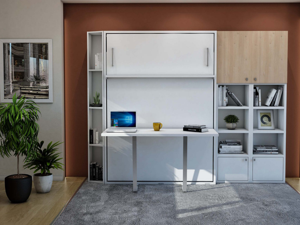 Schreibtisch Set Loft mit Schreibtisch und Regalen