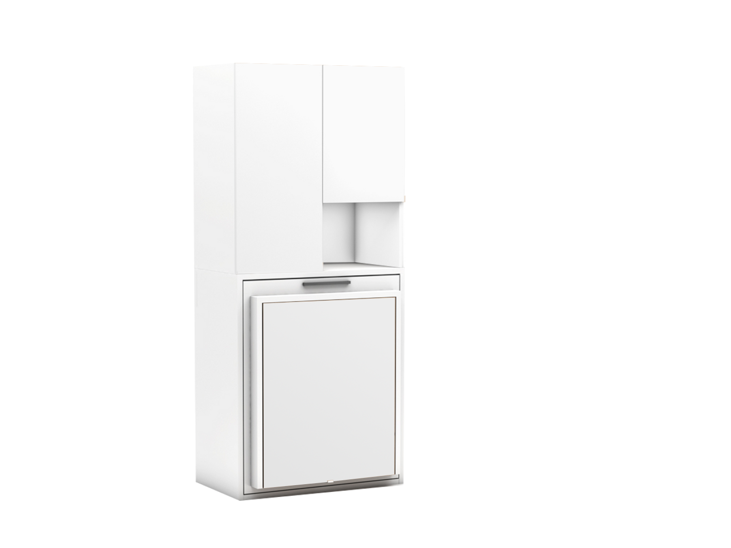 Klappbett Capsule inkl. Klapptisch und Schrank