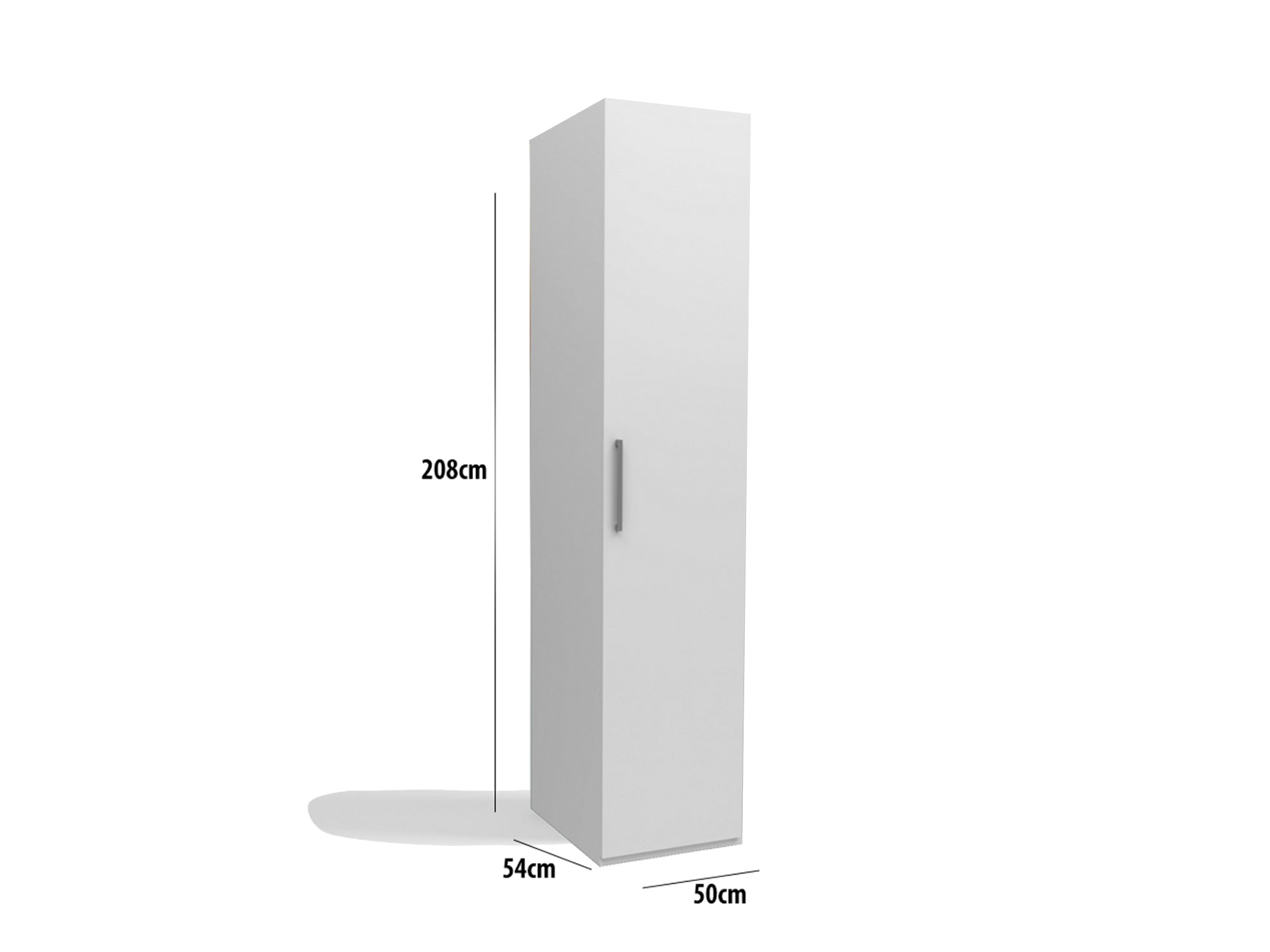 Kleiderschrank Single 1 türig