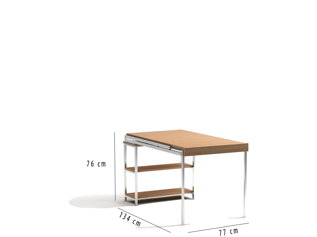 Wandklapptisch Racket table